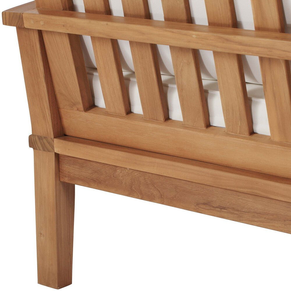 EEI-4176 Marina Outdoor Patio Teak Sofa by Modway