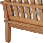 EEI-4176 Marina Outdoor Patio Teak Sofa by Modway