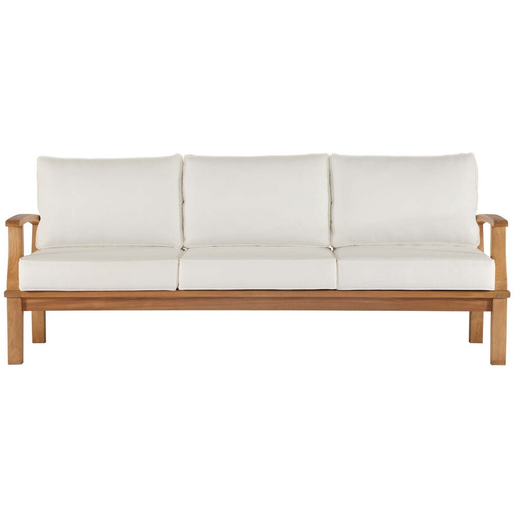 EEI-4176 Marina Outdoor Patio Teak Sofa by Modway