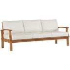 EEI-4176 Marina Outdoor Patio Teak Sofa by Modway
