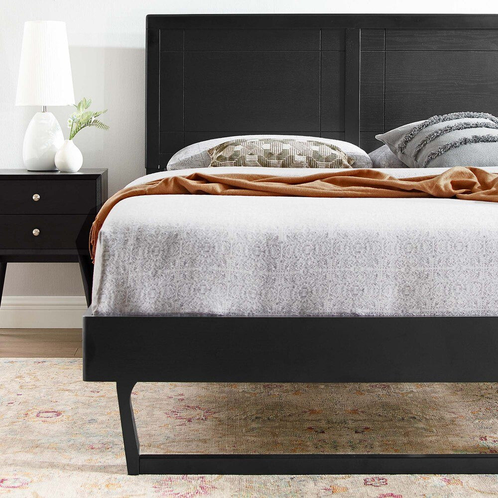 MOD-6625 Marlee Wood Full Platform Bed With Angular Frame by Modway