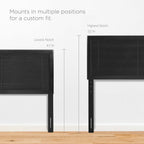 MOD-6628 Marlee Wood Full Platform Bed With Splayed Legs by Modway