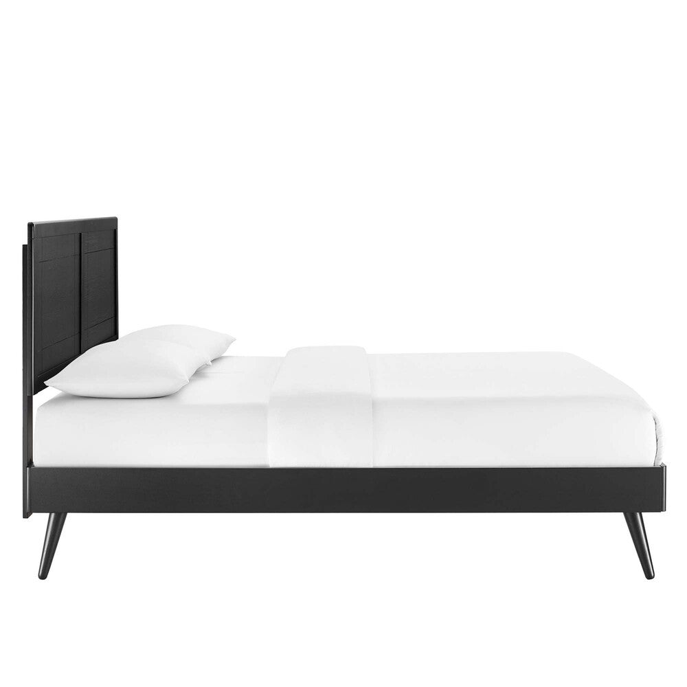 MOD-6628 Marlee Wood Full Platform Bed With Splayed Legs by Modway