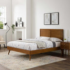 MOD-6629 Marlee Wood King Platform Bed With Splayed Legs by Modway