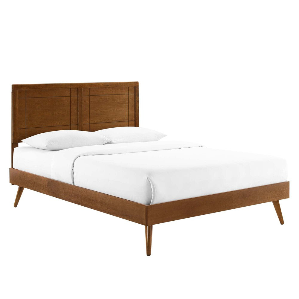 MOD-6629 Marlee Wood King Platform Bed With Splayed Legs by Modway