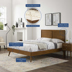 MOD-6382 Marlee Wood Queen Platform Bed With Splayed Legs by Modway