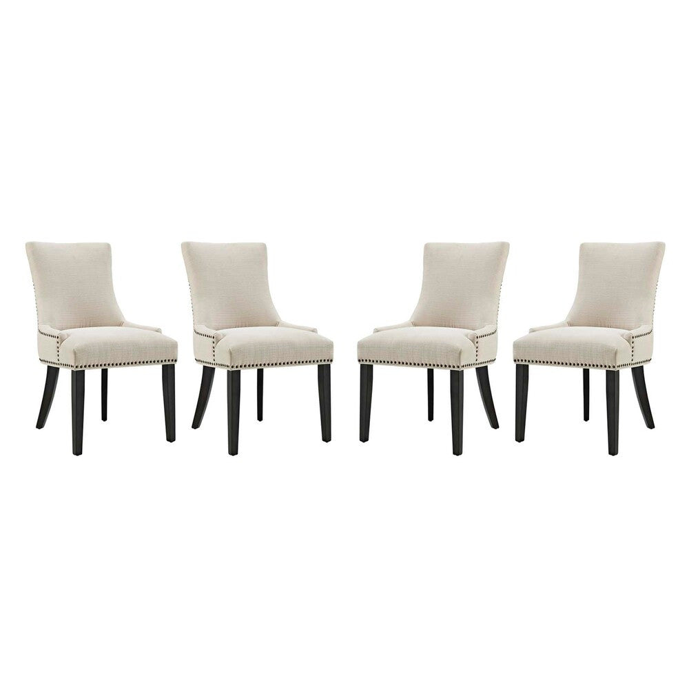 Modway Marquis Fabric Dining Chair Set of 4 by Modway-EEI-3497