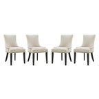 Modway Marquis Fabric Dining Chair Set of 4 by Modway-EEI-3497