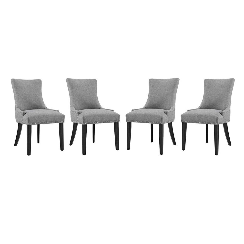 Modway Marquis Fabric Dining Chair Set of 4 by Modway-EEI-3497