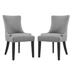 Modway Marquis Fabric Dining Side Chair Set of 2 by Modway-EEI-2746