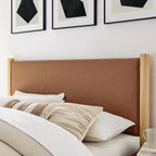 Modway Maven Full Size Vegan Leather Upholstered Platform Bed by Modway-MOD-7187