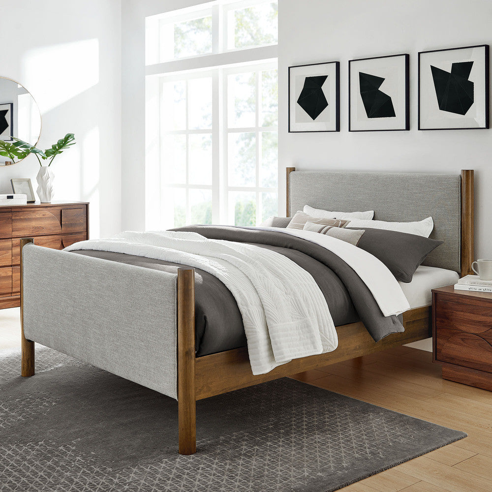 Modway Maven King Size Fabric Upholstered Platform Bed by Modway-MOD-7192