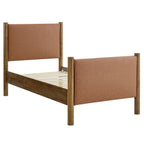 Modway Maven Twin Size Vegan Leather Upholstered Platform Bed by Modway-MOD-7184