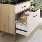 EEI-6501-BLK-OAK Maverick 36" Bathroom Vanity by Modway