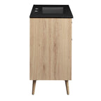 EEI-6501-BLK-OAK Maverick 36" Bathroom Vanity by Modway