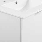 EEI-5379-WHI-WHI Maybelle 24" Wall-Mount Bathroom Vanity by Modway