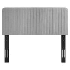 Modway Milenna Channel Tufted Upholstered Fabric King/California King Headboard by Modway-MOD-6342