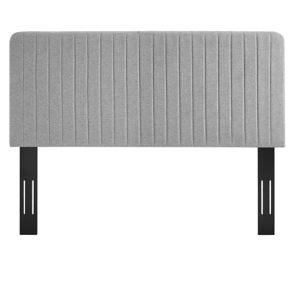 Modway Milenna Channel Tufted Upholstered Fabric King/California King Headboard by Modway-MOD-6342