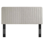 Modway Milenna Channel Tufted Upholstered Fabric King/California King Headboard by Modway-MOD-6342