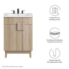 EEI-6399 Miles 24" Bathroom Vanity Cabinet (Sink Basin Not Included) by Modway