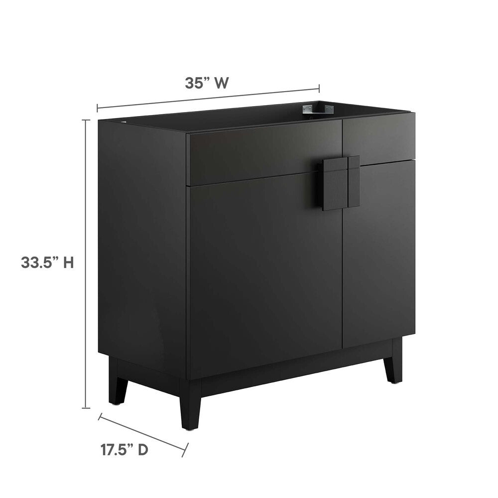 EEI-6400 Miles 36" Bathroom Vanity Cabinet (Sink Basin Not Included) by Modway