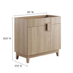 EEI-6400 Miles 36" Bathroom Vanity Cabinet (Sink Basin Not Included) by Modway