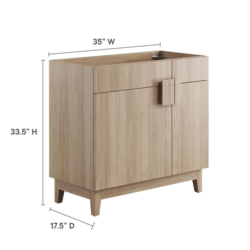 EEI-6400 Miles 36" Bathroom Vanity Cabinet (Sink Basin Not Included) by Modway