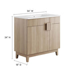 EEI-6484 Miles 36" Bathroom Vanity by Modway