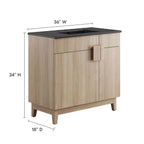 EEI-6485 Miles 36" Bathroom Vanity by Modway