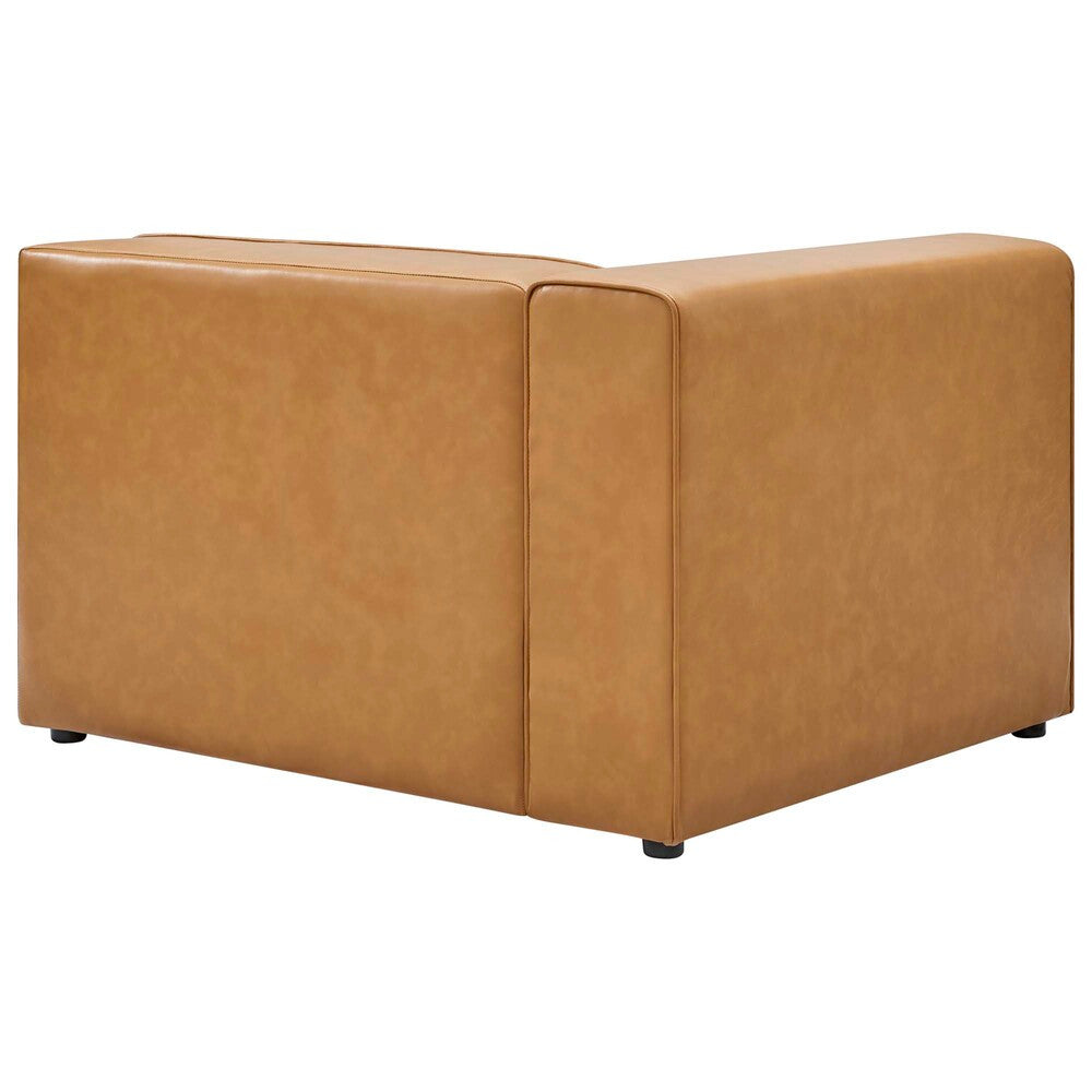 EEI-4788 Mingle 2-Piece Vegan Leather Sectional Sofa Loveseat by Modway