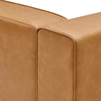 EEI-4788 Mingle 2-Piece Vegan Leather Sectional Sofa Loveseat by Modway