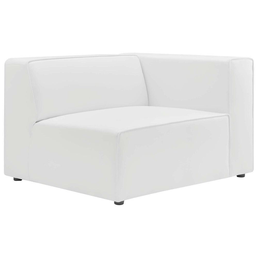EEI-4788 Mingle 2-Piece Vegan Leather Sectional Sofa Loveseat by Modway