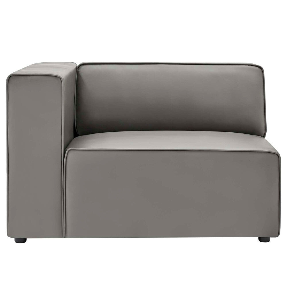 EEI-4793 Mingle 4-Piece Vegan Leather Sectional Sofa by Modway