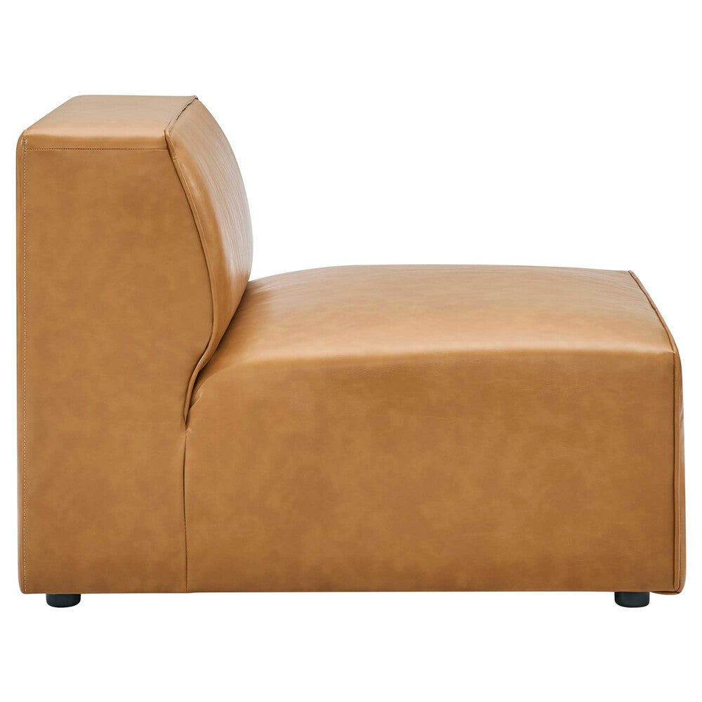 EEI-4793 Mingle 4-Piece Vegan Leather Sectional Sofa by Modway