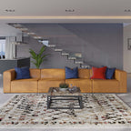 EEI-4793 Mingle 4-Piece Vegan Leather Sectional Sofa by Modway