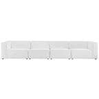 EEI-4793 Mingle 4-Piece Vegan Leather Sectional Sofa by Modway