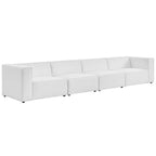 EEI-4793 Mingle 4-Piece Vegan Leather Sectional Sofa by Modway