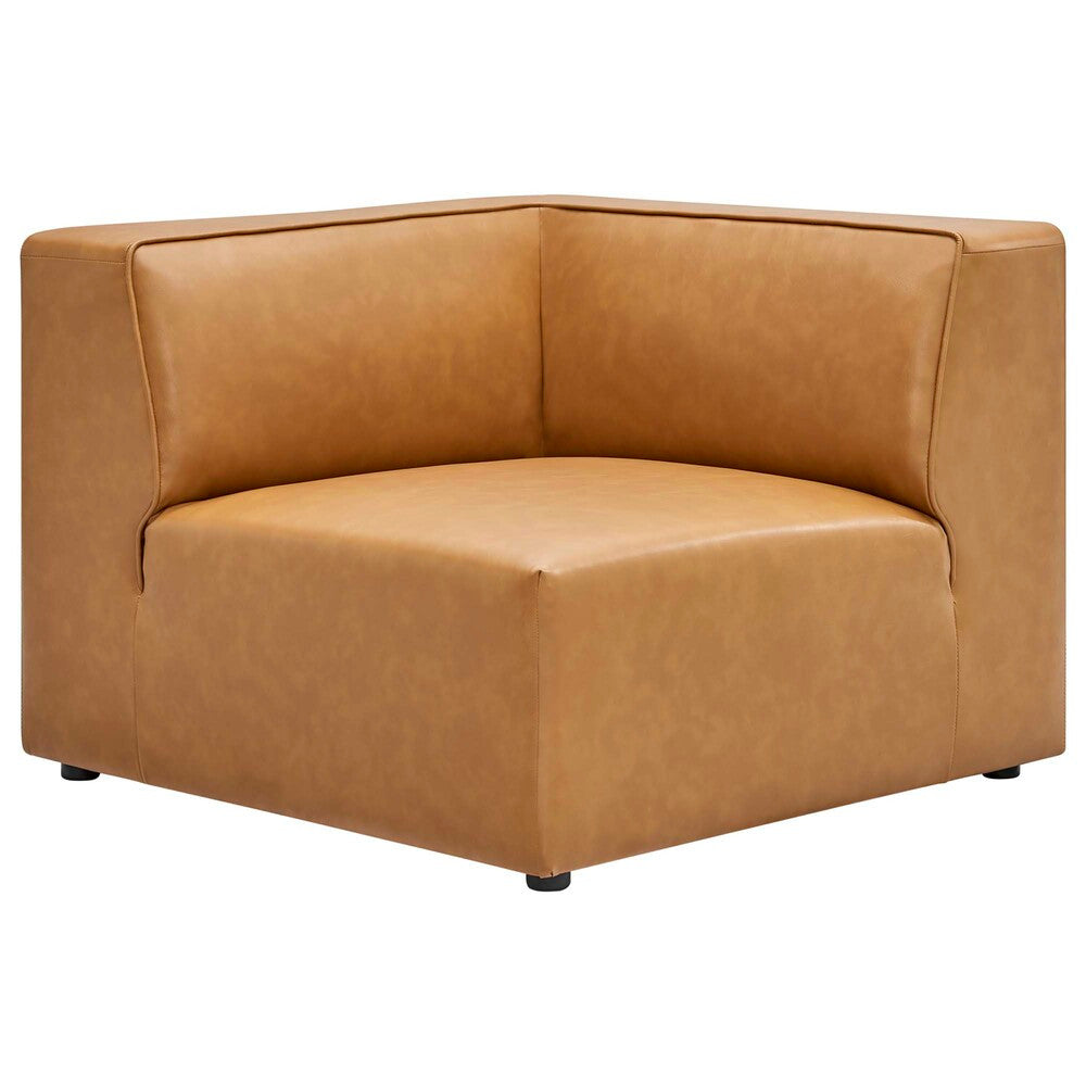 EEI-4797 Mingle 7-Piece Vegan Leather Sectional Sofa by Modway