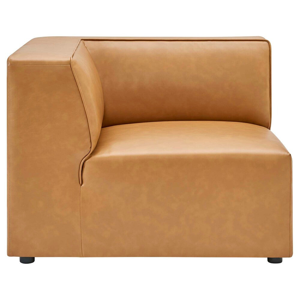 EEI-4797 Mingle 7-Piece Vegan Leather Sectional Sofa by Modway
