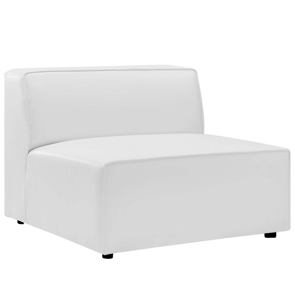 EEI-4797 Mingle 7-Piece Vegan Leather Sectional Sofa by Modway