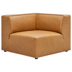 EEI-4798 Mingle 7-Piece Vegan Leather Sectional Sofa by Modway