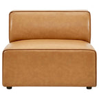 EEI-4798 Mingle 7-Piece Vegan Leather Sectional Sofa by Modway