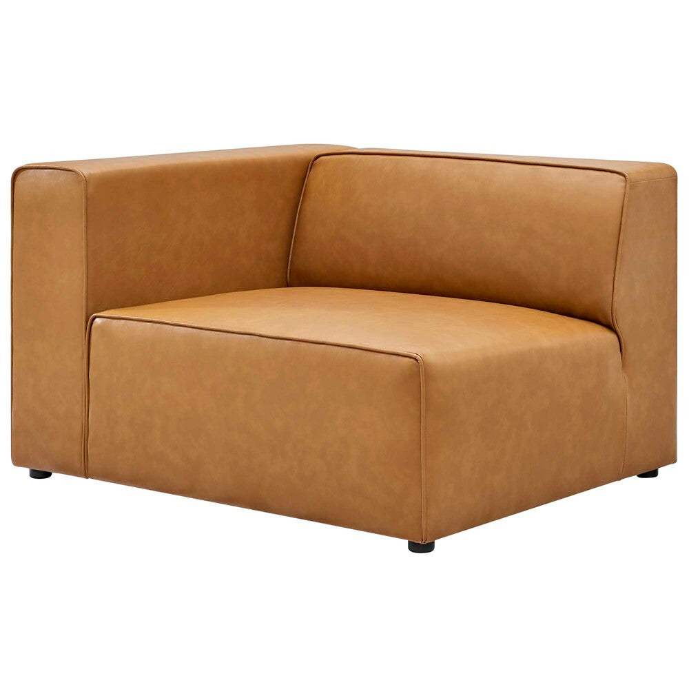 EEI-4790-TAN Mingle Vegan Leather Sofa and Ottoman Set by Modway