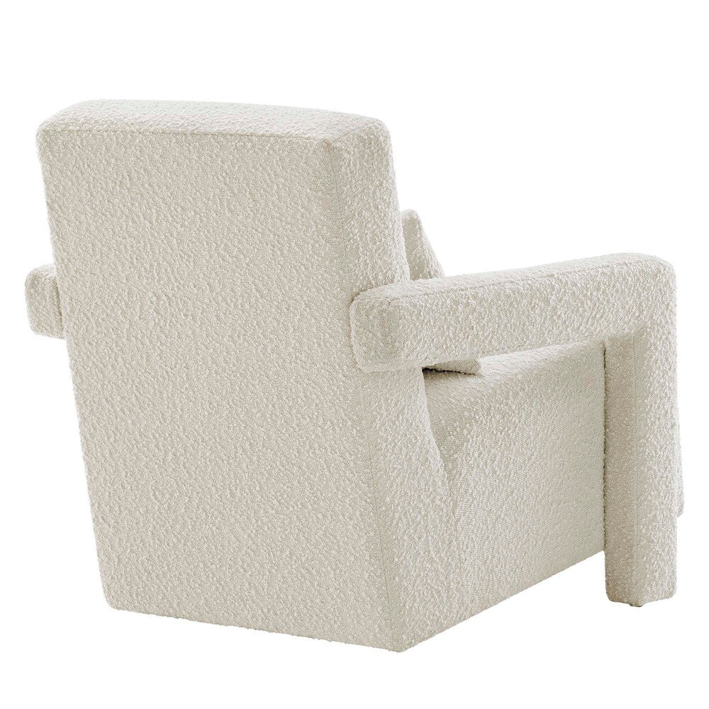 EEI-6475-IVO Mirage Boucle Upholstered Armchair by Modway