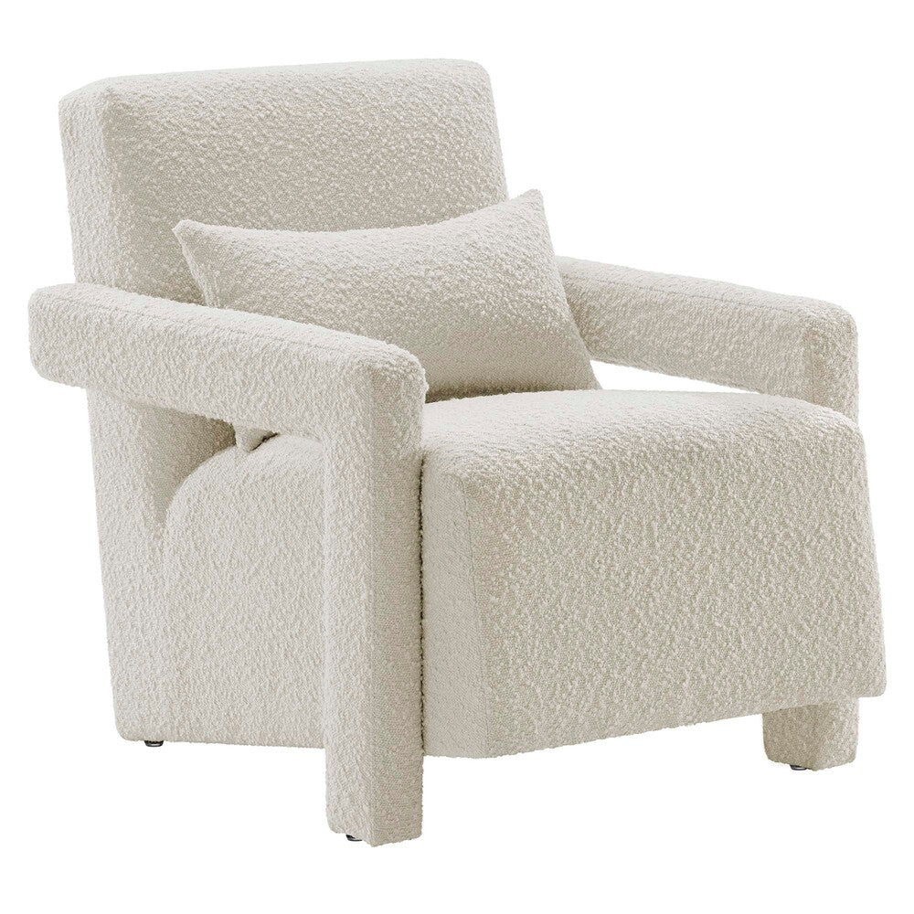 EEI-6475-IVO Mirage Boucle Upholstered Armchair by Modway