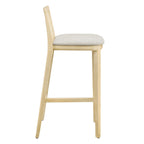 EEI-6846 Monarch Wood and Rattan Bar Stool by Modway