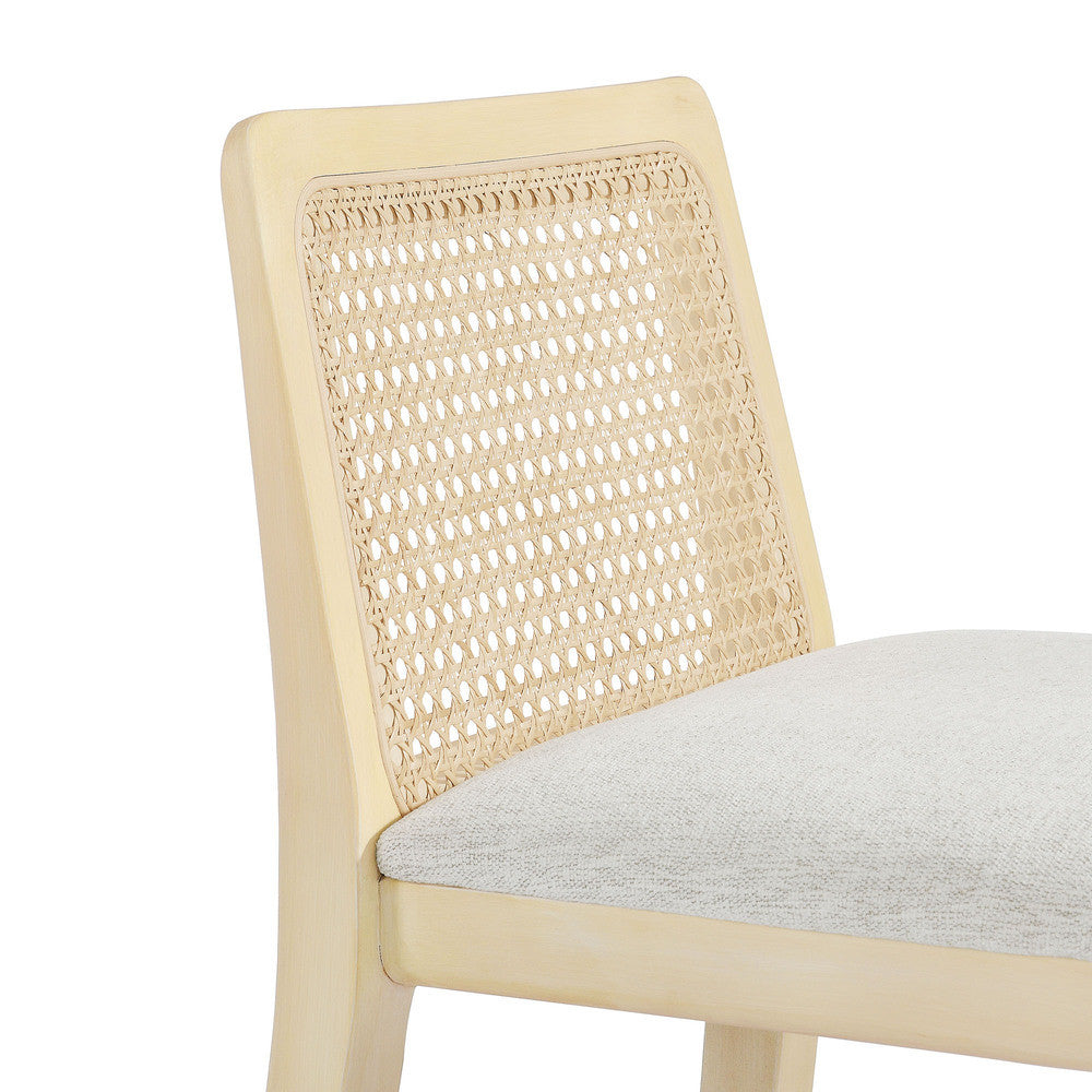 EEI-6846 Monarch Wood and Rattan Bar Stool by Modway