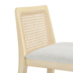 EEI-6846 Monarch Wood and Rattan Bar Stool by Modway