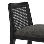 EEI-6846 Monarch Wood and Rattan Bar Stool by Modway