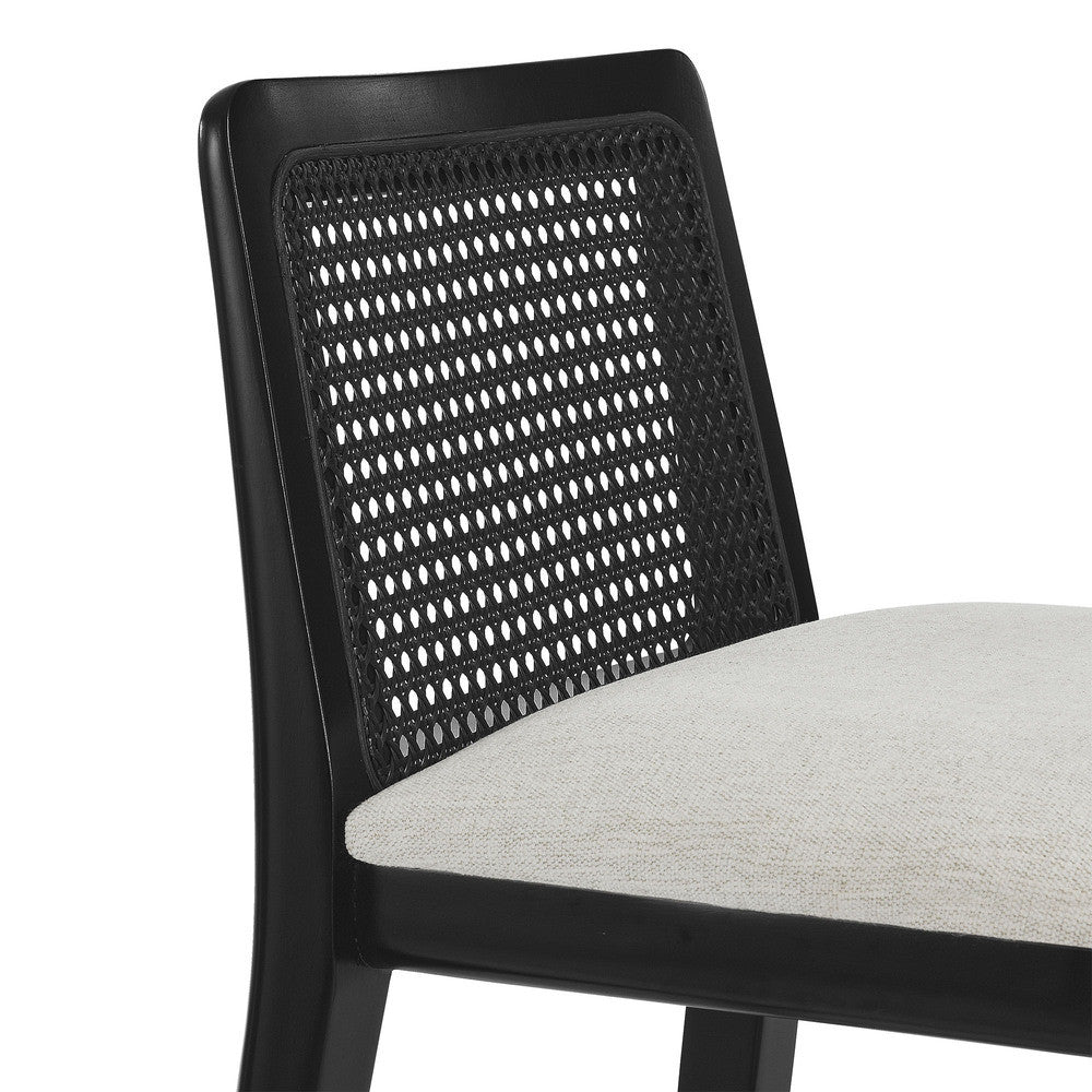 EEI-6846 Monarch Wood and Rattan Bar Stool by Modway
